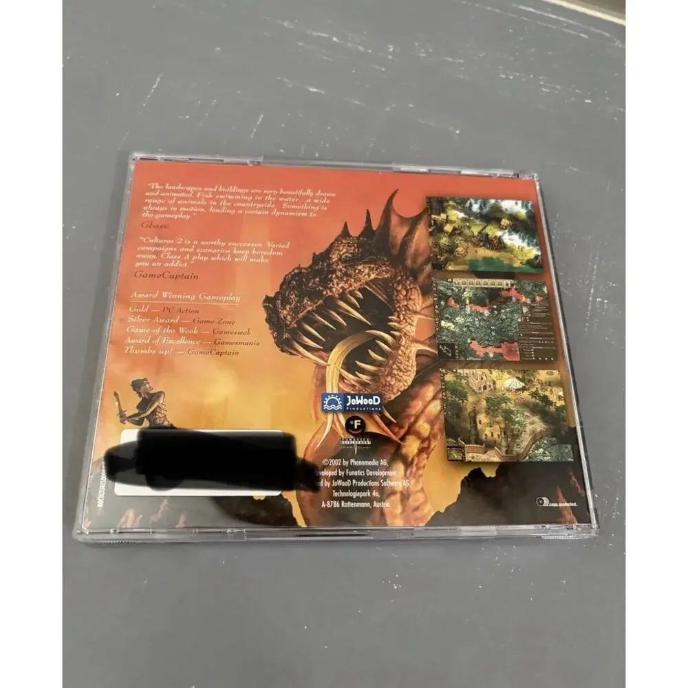 Cultures 2: Gates of Asgard PC CD Norse myth of Ragnarok adventure game sequel